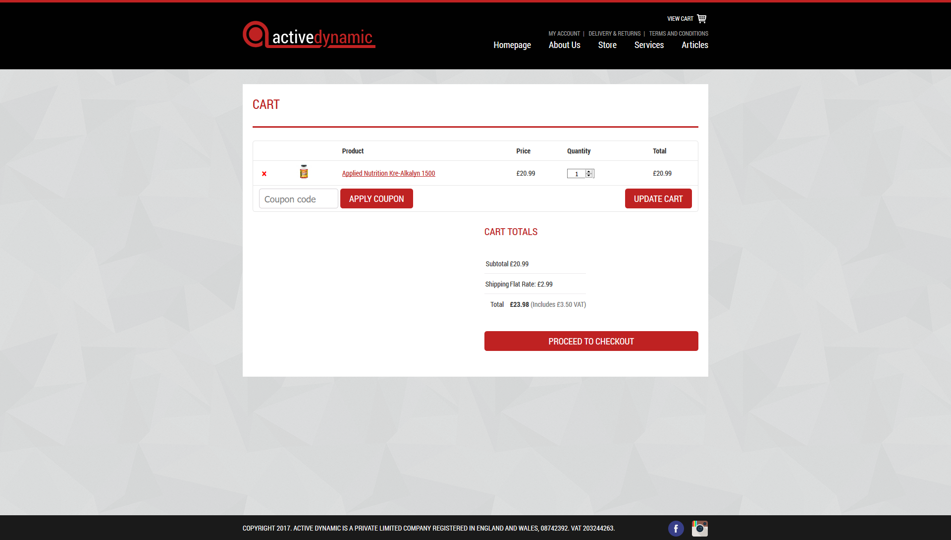 Shopping basket/cart